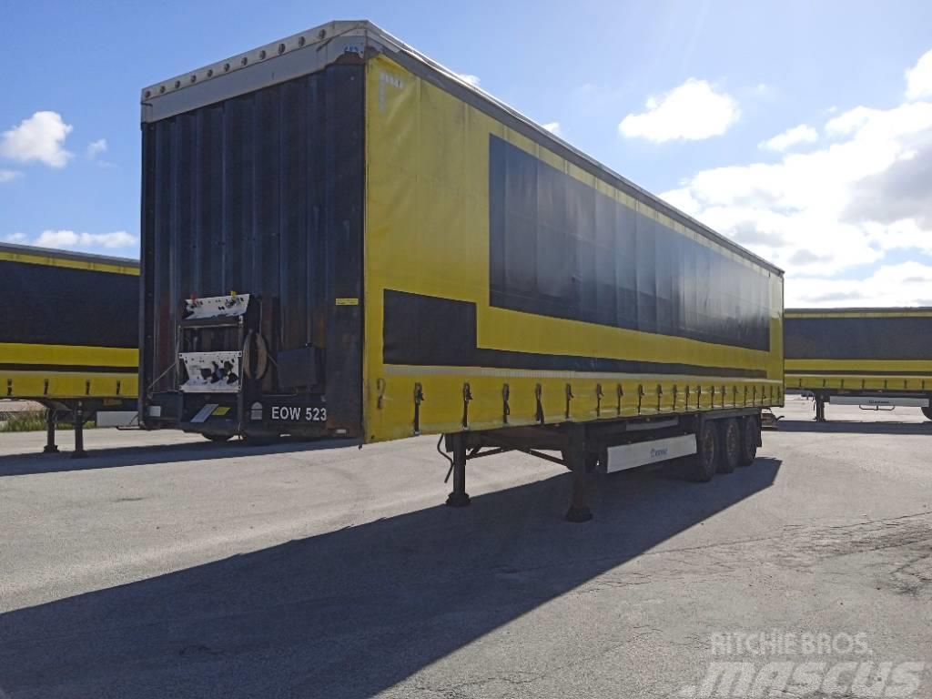 Krone GARDIN - AKSELAFSTAND 8100 MM Semi-trailer med Gardinsider