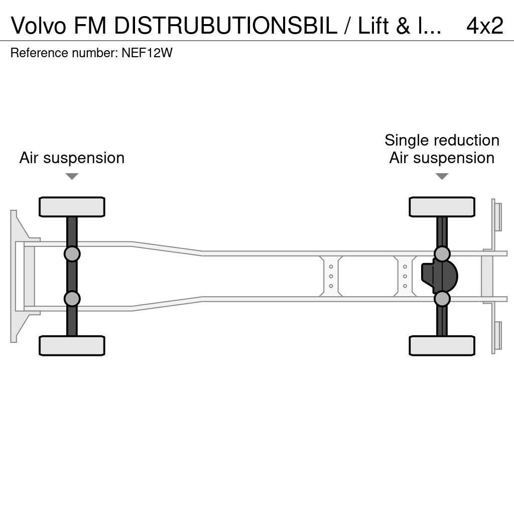 Volvo FM DISTRUBUTIONSBIL / Lift & lucka. Fast kasse