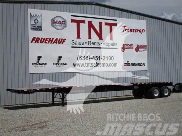 Fontaine 48X102 VELOCITY STEEL SLIDING TANDEM FLAT Semi-trailer med lad/flatbed