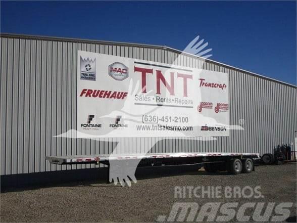 Transcraft (NOW WABASH) 48' COMBO FLAT W/TANDEM SLIDE Semi-trailer med lad/flatbed