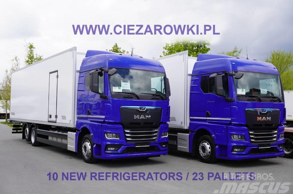 MAN TGX 26.400 / NEW IGLOOCAR refrigerator 23 pallets Kølelastbiler