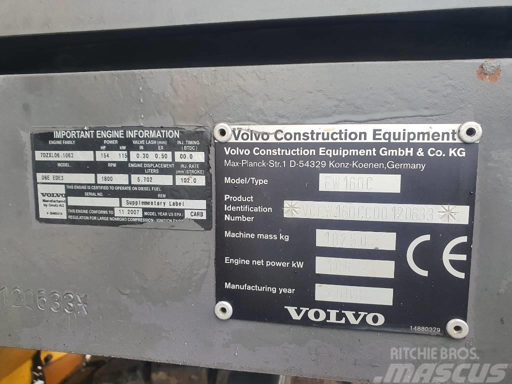 Volvo EW 160 C Wheeled excavators
