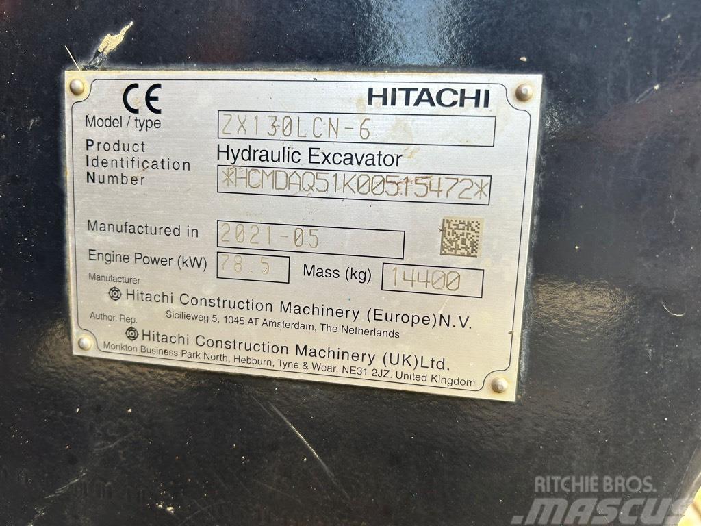 Hitachi ZX130 LCN-6 Gravemaskiner på larvebånd