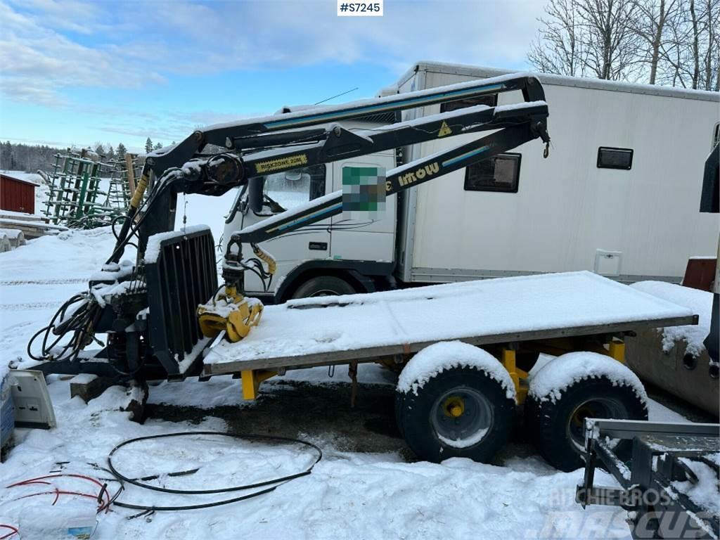 Mowi 300 forestry trailer with crane Andet - entreprenør