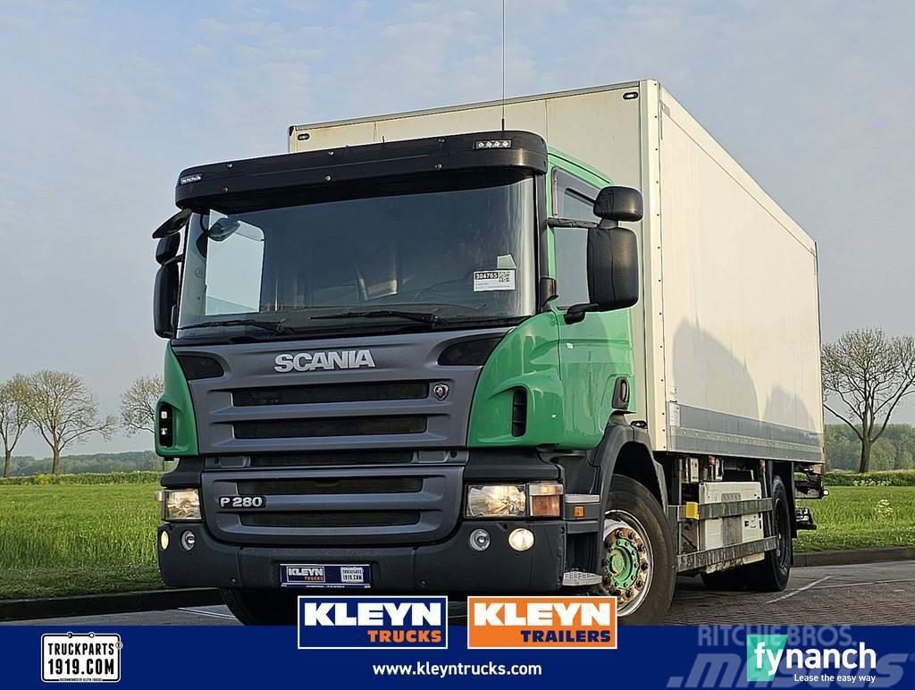 Scania P280 iso box taillift Temperature controlled trucks
