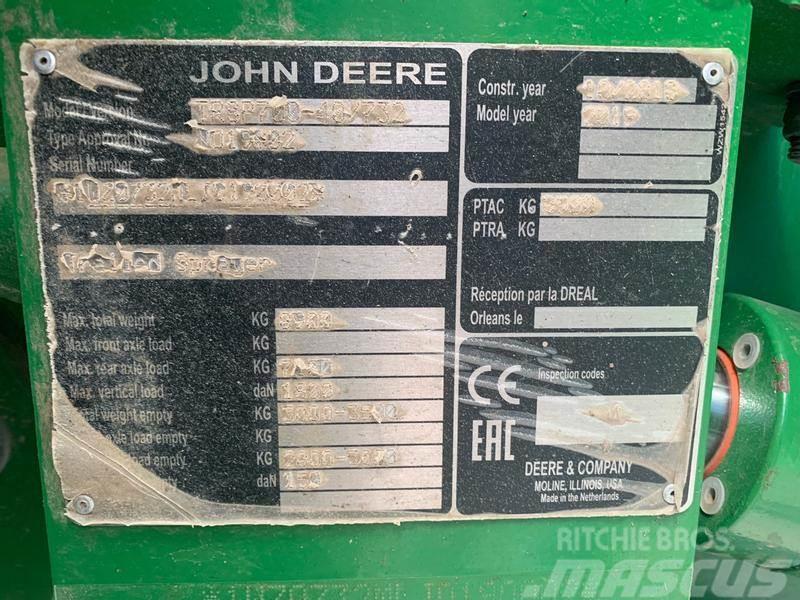 John Deere M732 Trailersprøjter