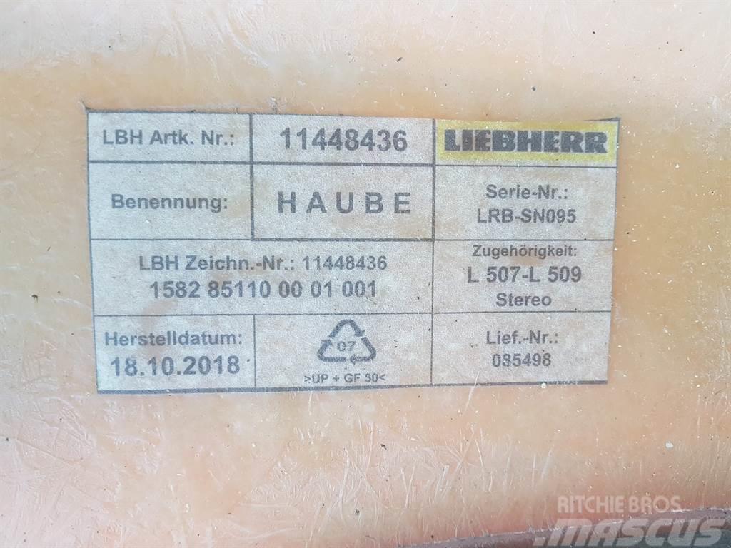 Liebherr L507-L509 Stereo-11448436-Engine hood/Motorhaube Chassis og suspension