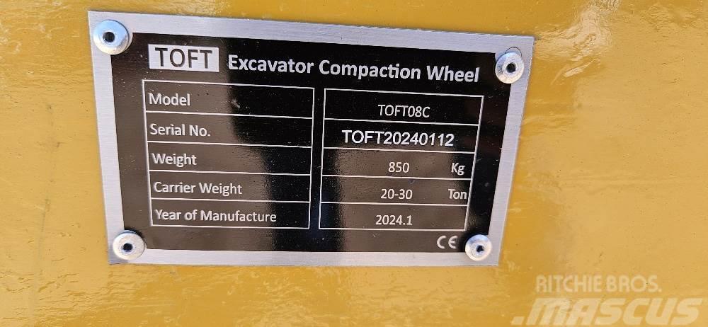  19 inch Excavator Compaction Wheel Other components