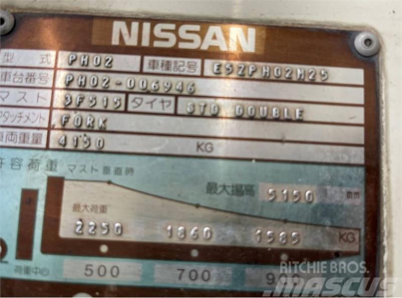 Nissan NP50 Gaffeltrucks - andre