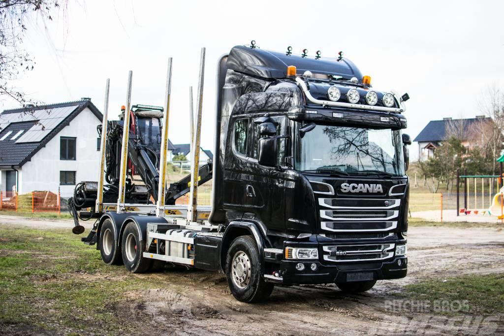Scania R580 Tømmertransport