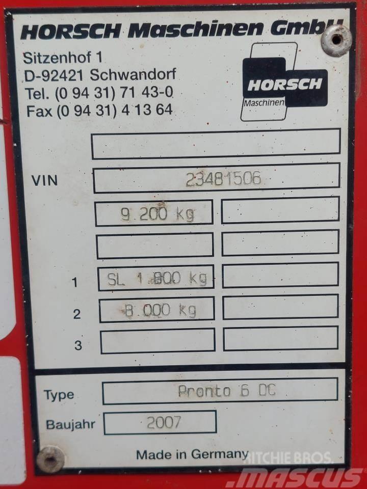 Horsch Pronto 6 DC med Doudrill Drills