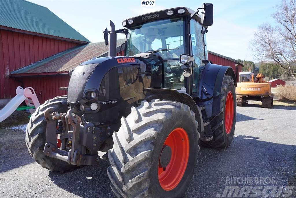 CLAAS Arion 640 Black Edition Tractors