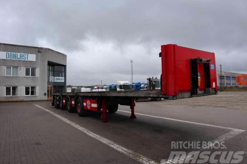 Kel-Berg 13.6 m Semi-trailer med lad/flatbed