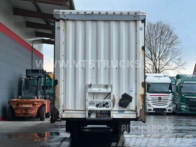Krone SD Curtainsider Edscha-Verdeck Liftachse Semi-trailer med Gardinsider