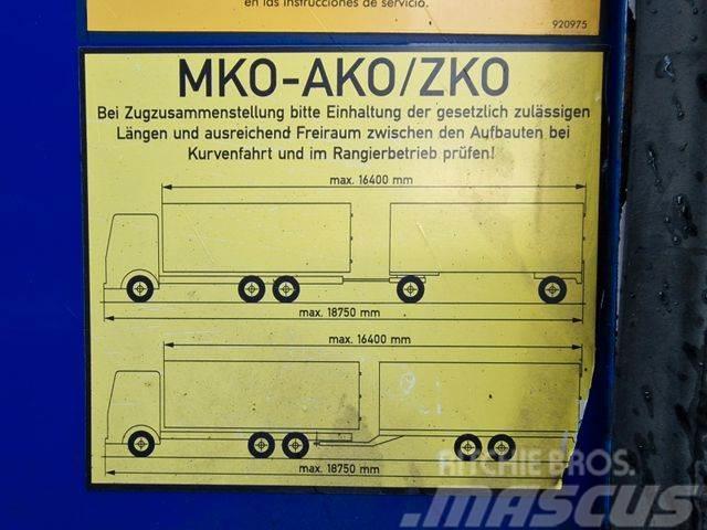 Schmitz Cargobull ZK 18/ Tandem Fast kasse