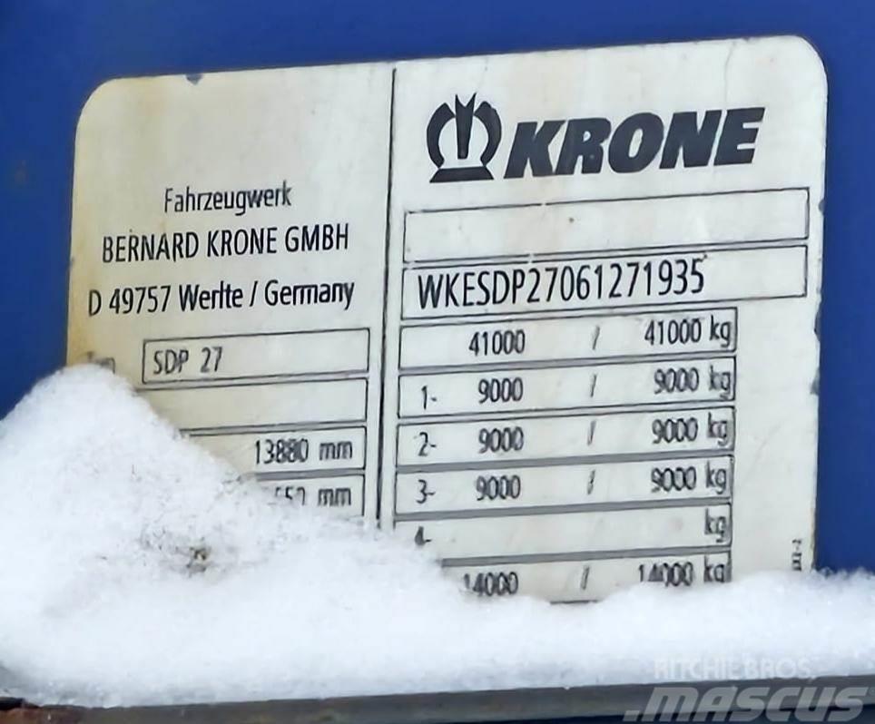 Krone PPV SDP27 Other semi-trailers