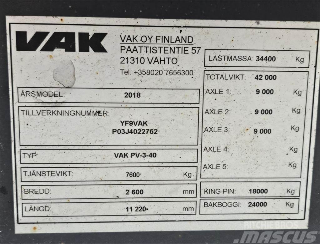VAK PV-3-40 Other semi-trailers