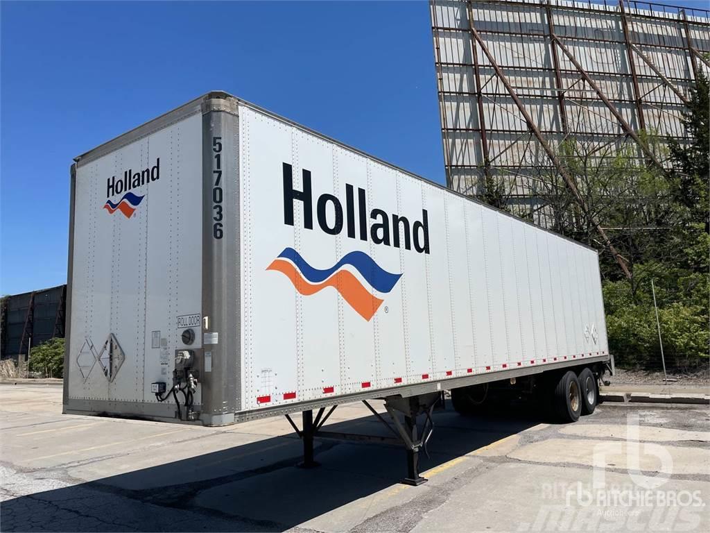 Stoughton 40 ft T/A Semi-trailer med fast kasse