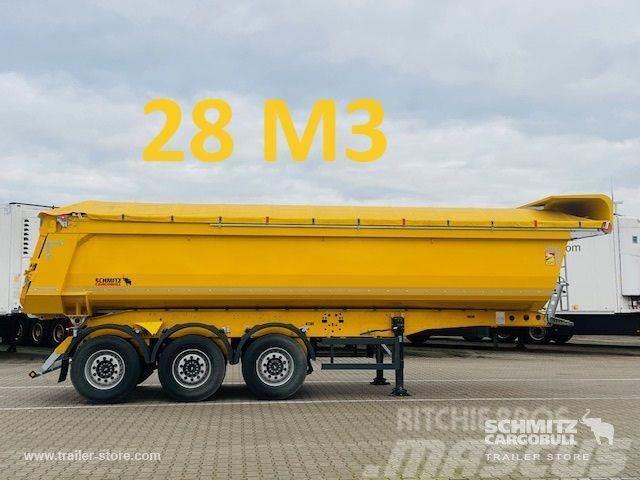 Schmitz Cargobull Tipper Steel half pipe body 29m³ Semi-trailer med tip