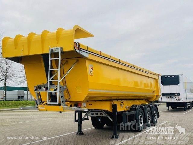 Schmitz Cargobull Tipper Steel half pipe body 29m³ Semi-trailer med tip