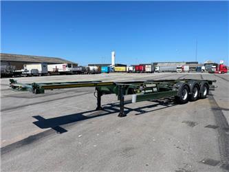 Kässbohrer Multi 3 axle High Cub Container Chassis 20/30/40"