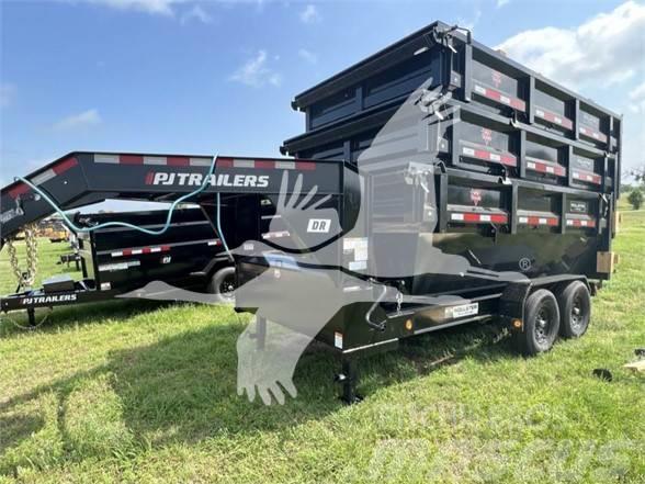 PJ ROLLSTER WITH 3 DUMSTERS Tipper trailers