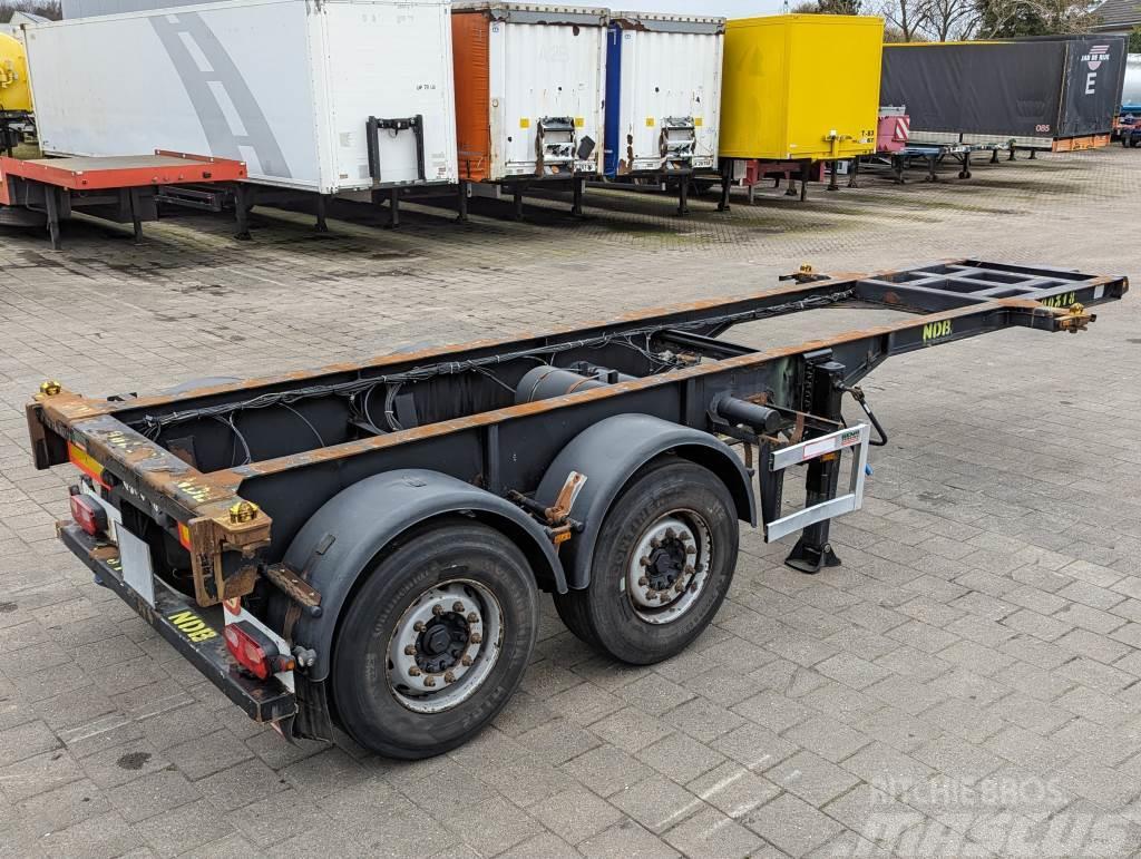 Renders Euro 701 2-Assen MB - DiscBrakes - 20FT - 3370KG ( Containerframe semi-trailers