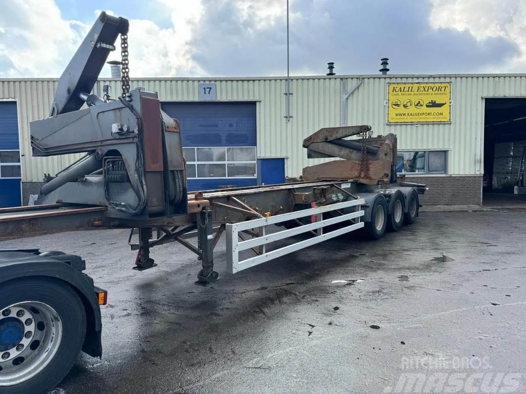 Steelbro S320 Container Sideloader 20/40 FT Remote 3 Axle 1 Containerframe semi-trailers