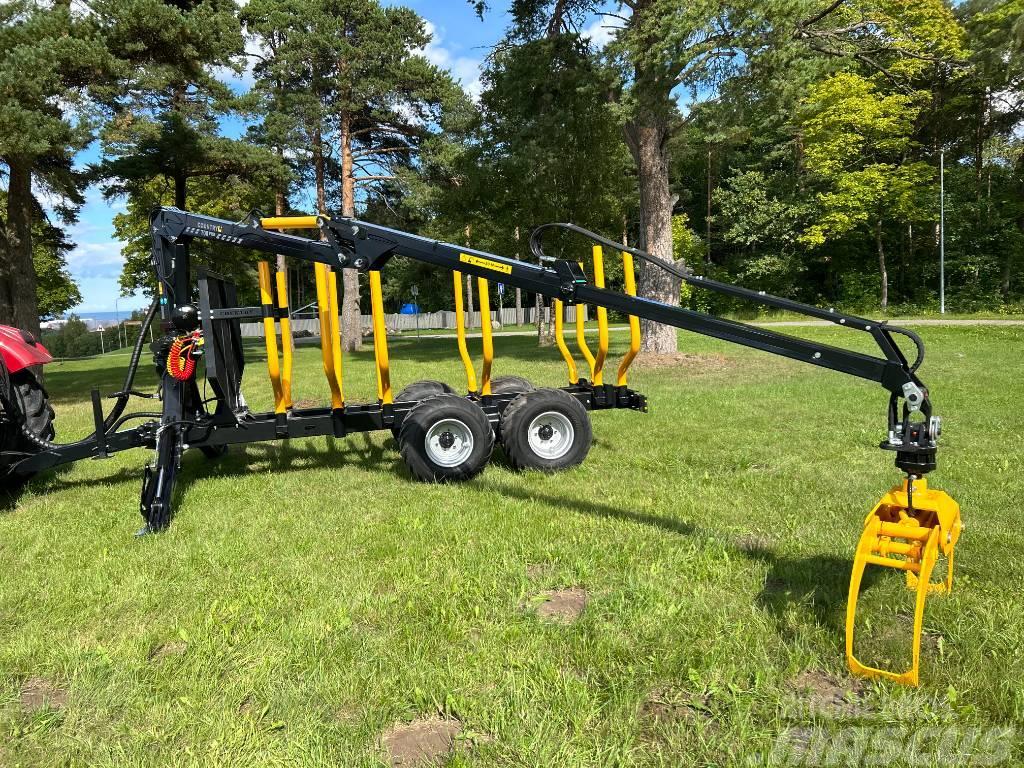Country TRAILER 110D + CRANE 700 PRO Forest trailers