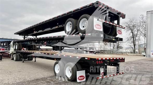 Dorsey 53' STEEL SPRING SLIDER, FET INCLUDED Flatbed/Dropside semi-trailers