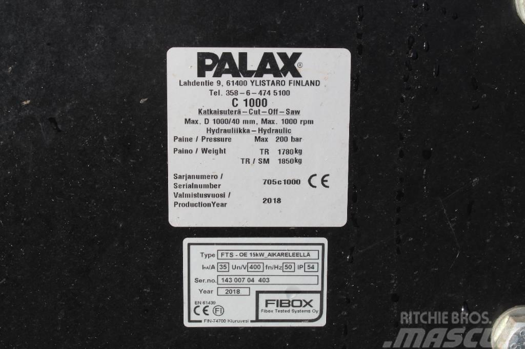 Palax C1000 Pro+ Firewood Processor Wood splitters and cutters