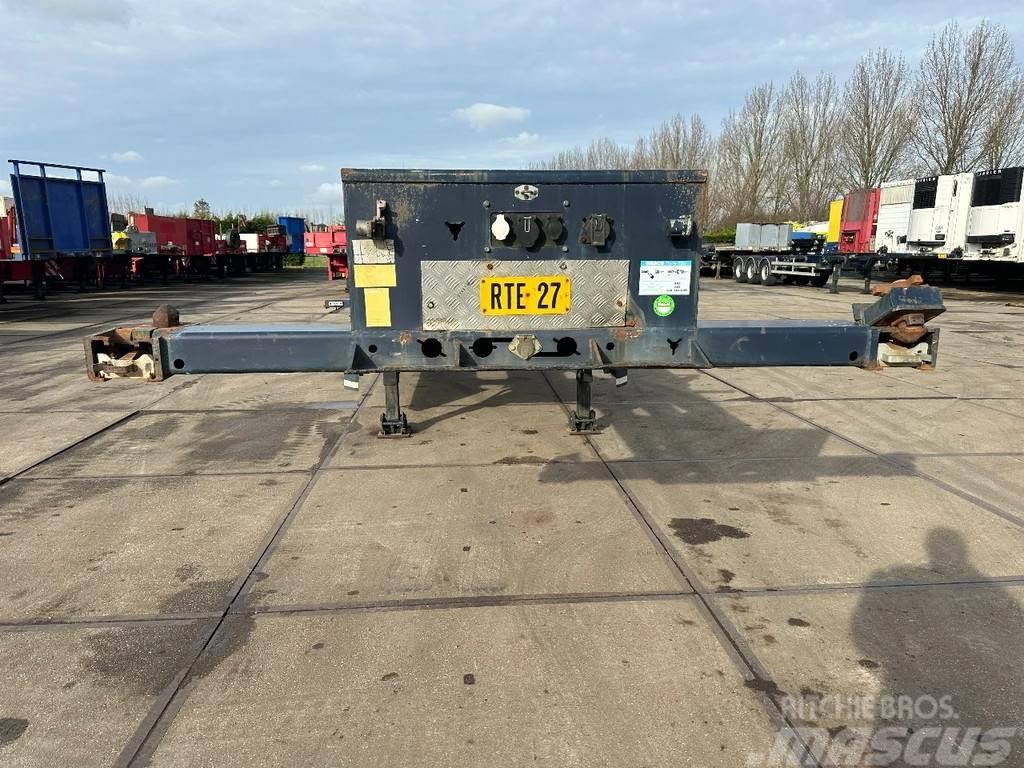 Renders 5 X IN STOCK, BPW, DISC, 20 + 40 FT Containerframe semi-trailers