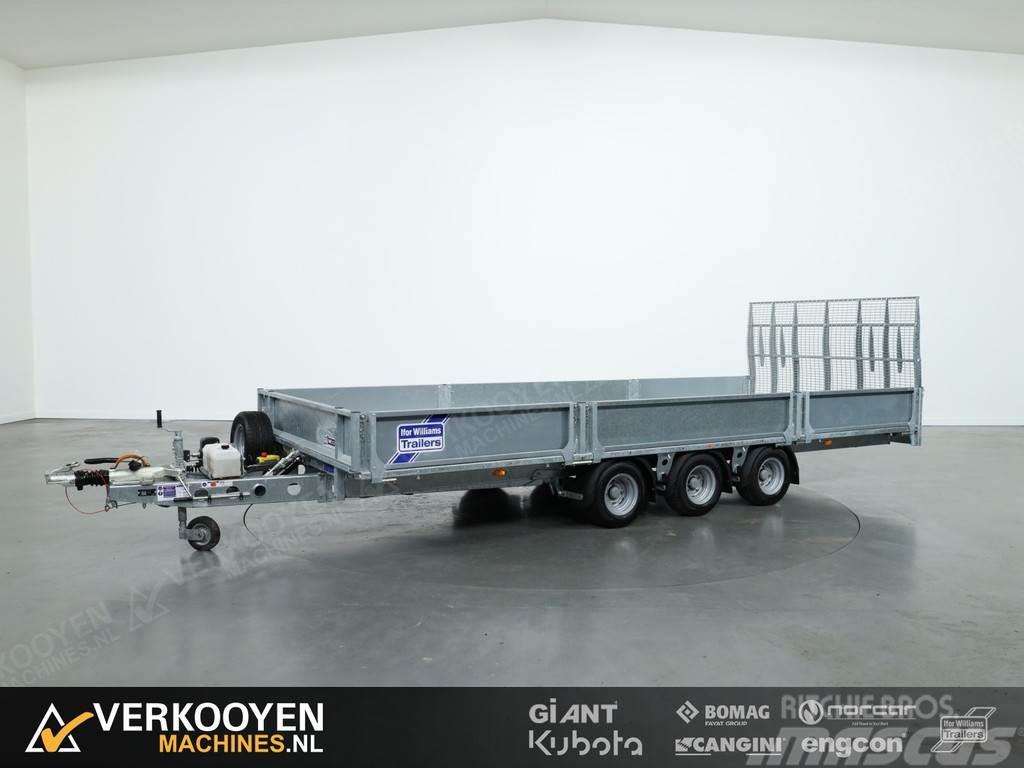 Ifor Williams TB5021-353 500cm Tiltbed (3-asser - Handmatig) Flatbed/Dropside semi-trailers