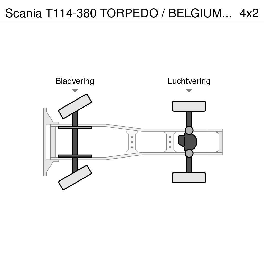 Scania T114-380 TORPEDO / BELGIUM TRUCK !! Tractor Units