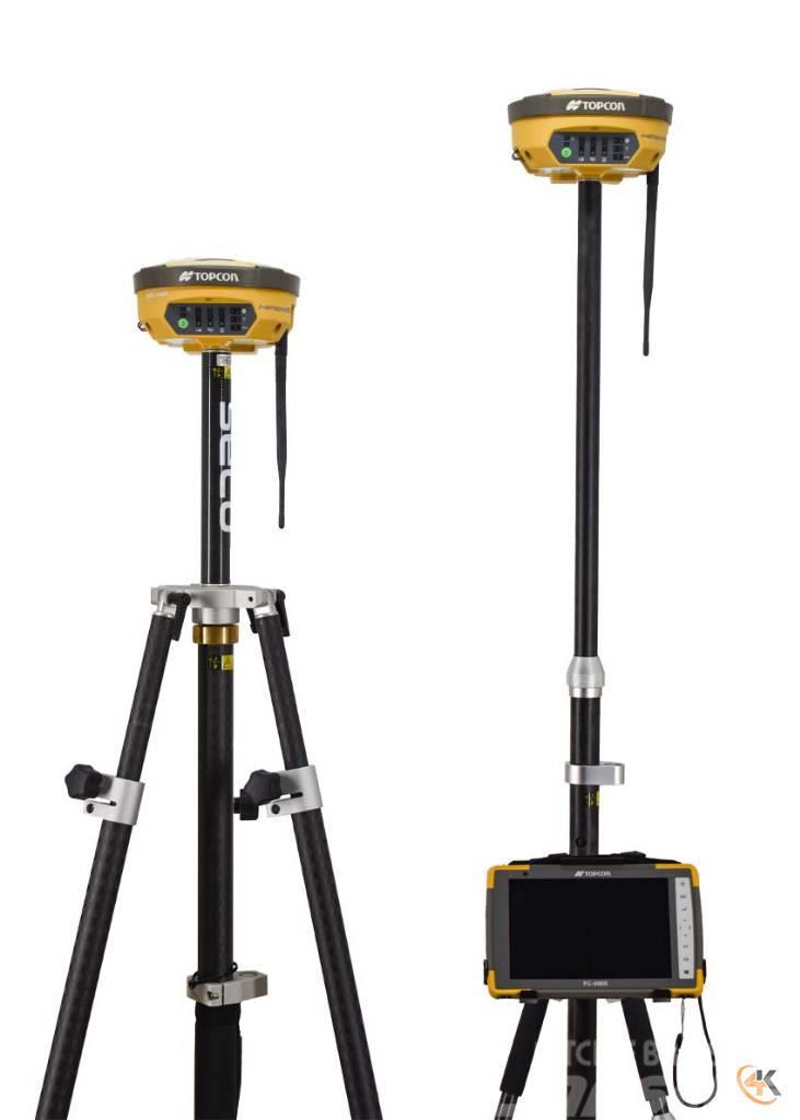 Topcon Dual Hiper V FH915 Base/Rover w FC-6000, Pocket-3D Other components