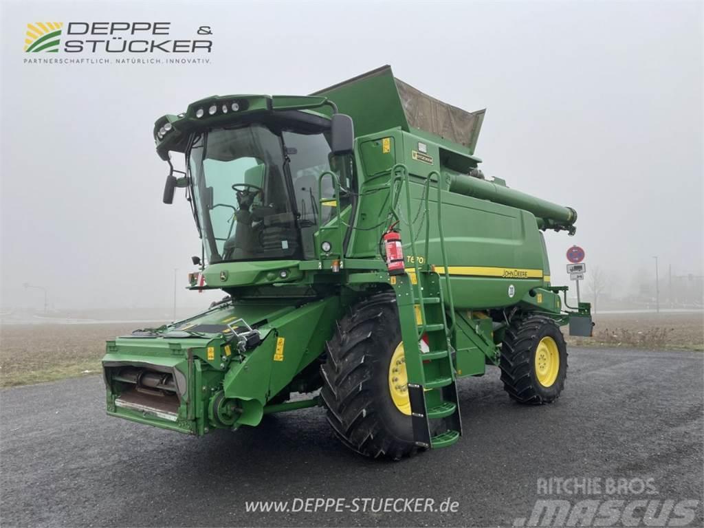 John Deere T670 inkl. 630 PremiumFlow Combine harvesters