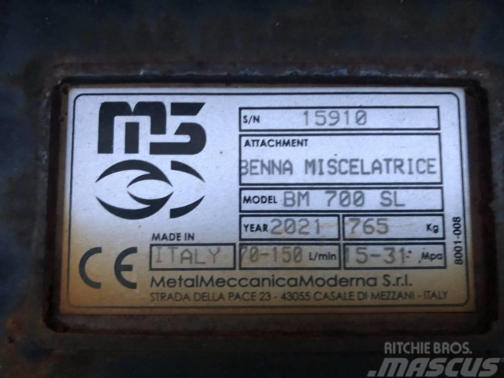 Magni CONCRETE MIXER BM 700 SL Other attachments and components