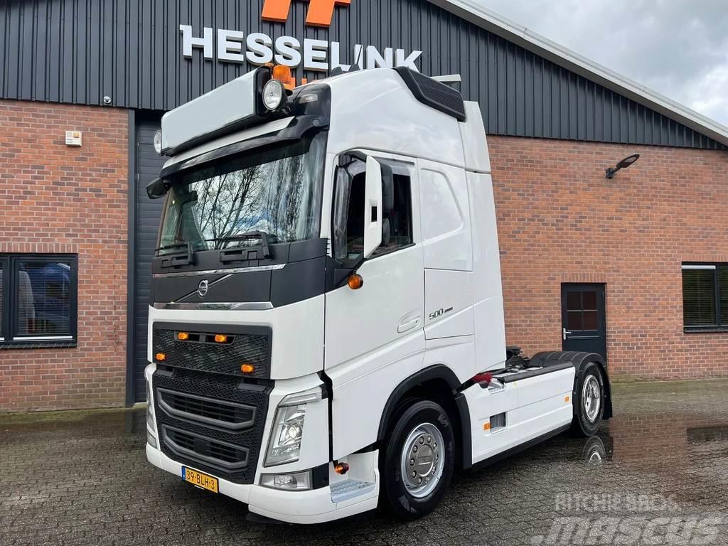 Volvo FH 500 Globetrotter XL 4X2 Standairco Hydraulic NL Tractor Units