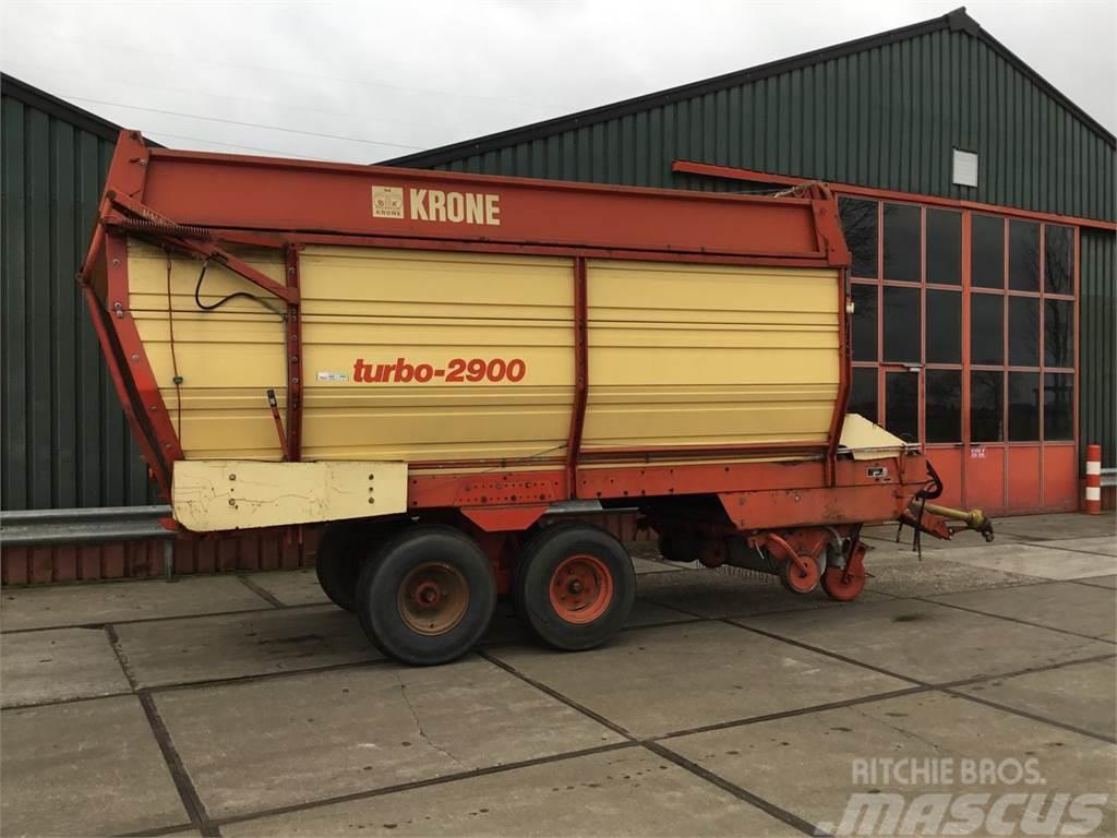 Krone TURBO 2900 opraapwagen Self loading trailers