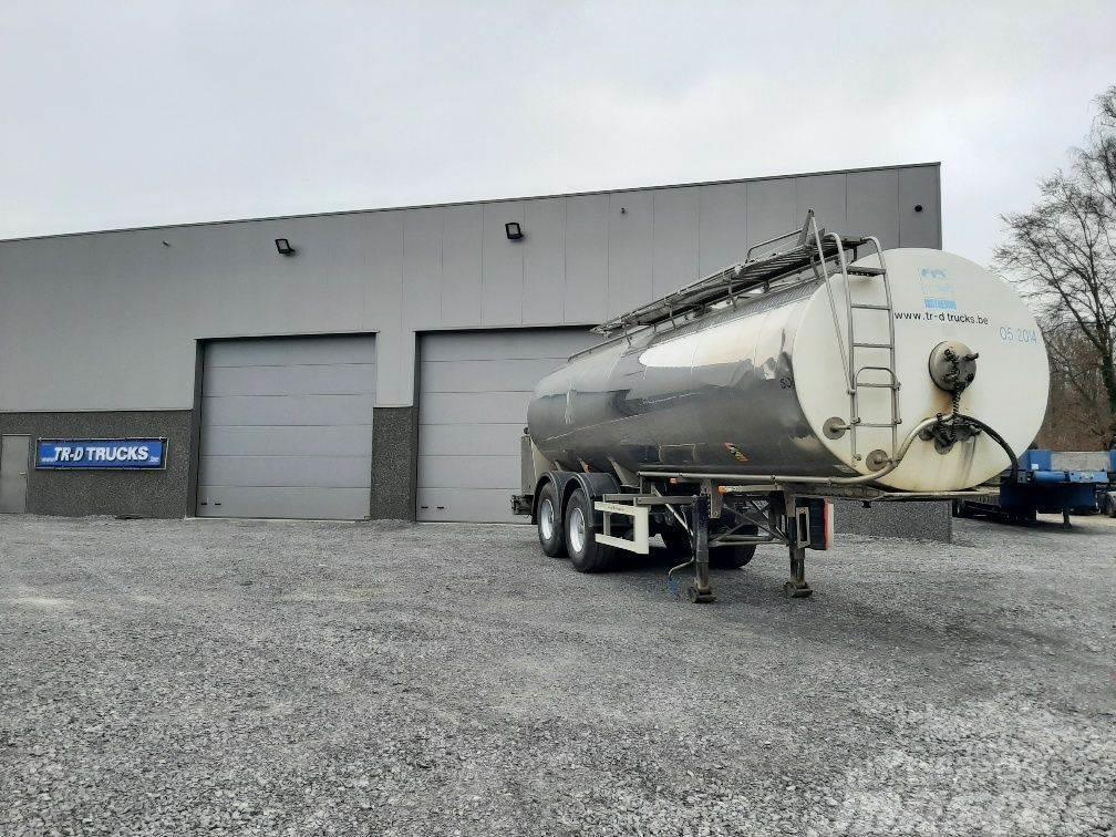 Maisonneuve TANK IN STAINLESS STEEL INSULATED - 25000 L Tanker semi-trailers