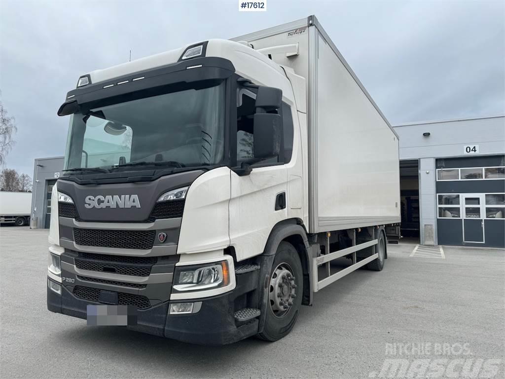 Scania P280 4x2 Box truck. WATCH VIDEO Box body trucks