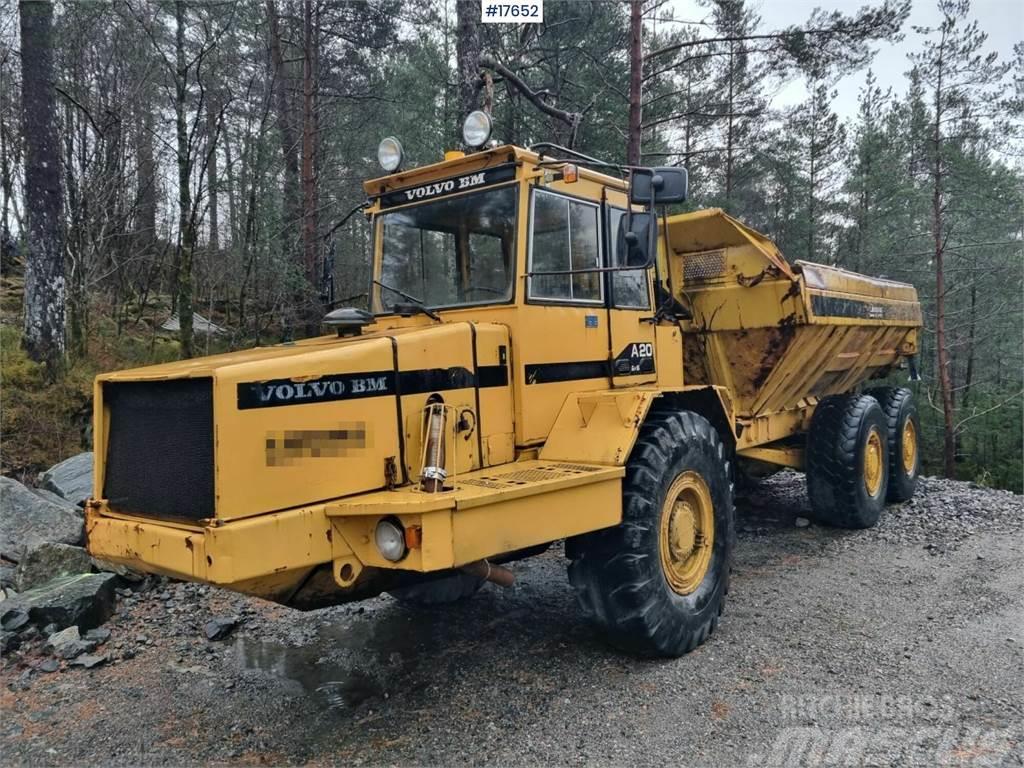 Volvo A20 6x6 dump truck ready for delivery Articulated Dump Trucks (ADTs)
