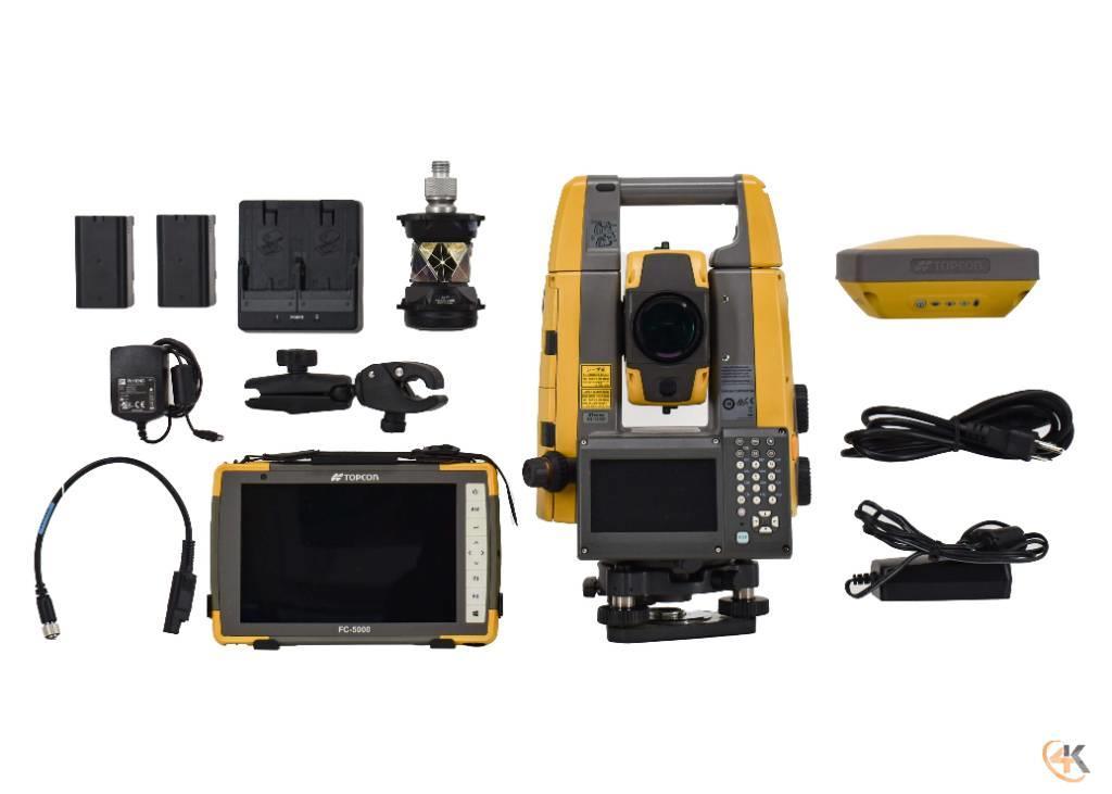 Topcon GT-503 Robotic Total Station & Hiper SR, FC-5000 Other components