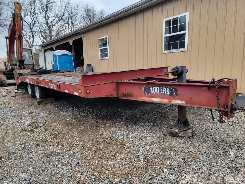 Rodgers 21 TON Flatbed/Dropside trailers