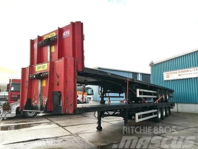 LAG O-3-39 13.60 METER 3-AXLE FLATBED (DRUM BRAKES / A Flatbed/Dropside semi-trailers
