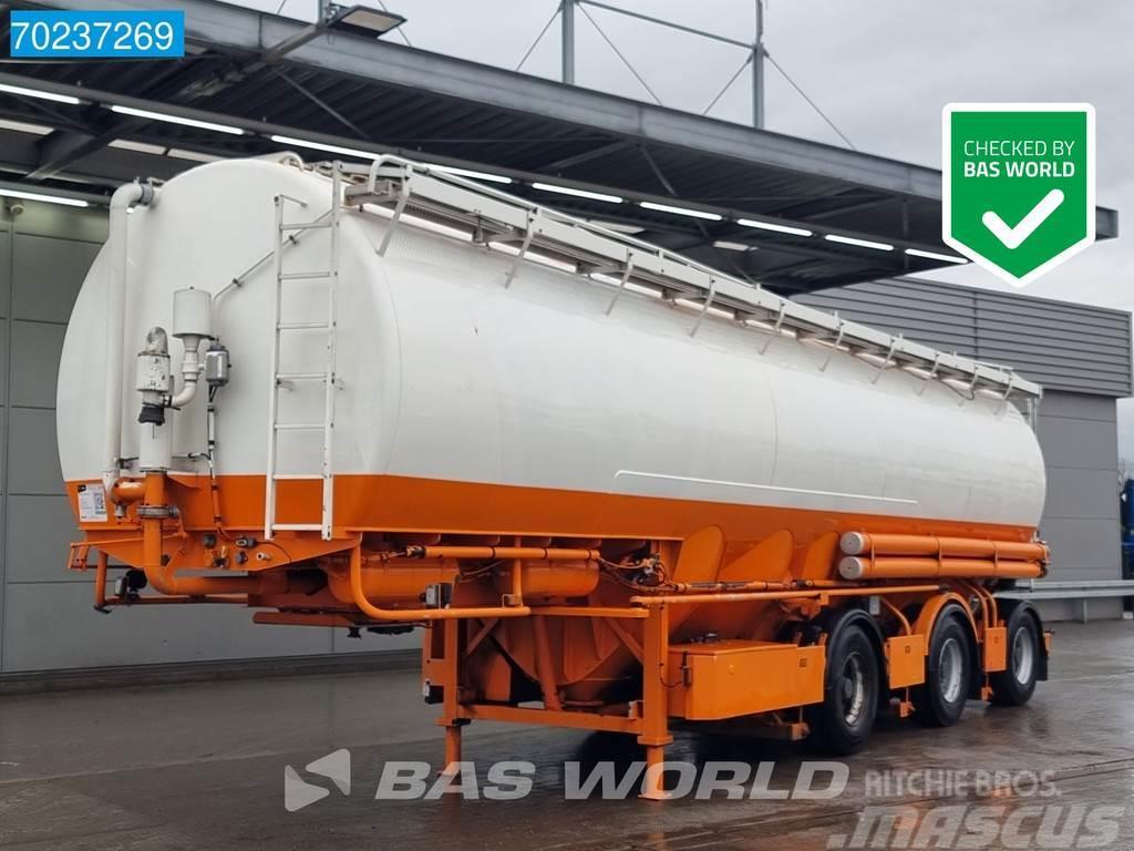 Welgro 97 WSL 43-32 NL-Trailer 55m3 9 comp 2x Lenkachse T Tanker semi-trailers