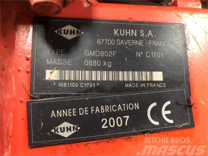 Kuhn GMD 802 F Knivbjælke lige renoveret Swathers