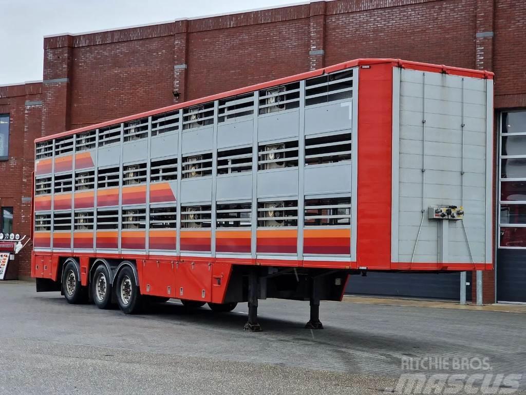 Van Hool Bekkers livestock 3 deck - Loadlift - Ventilation Animal transport semi-trailers