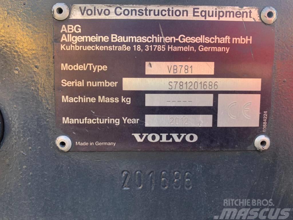 Volvo ABG 6820B Asphalt pavers