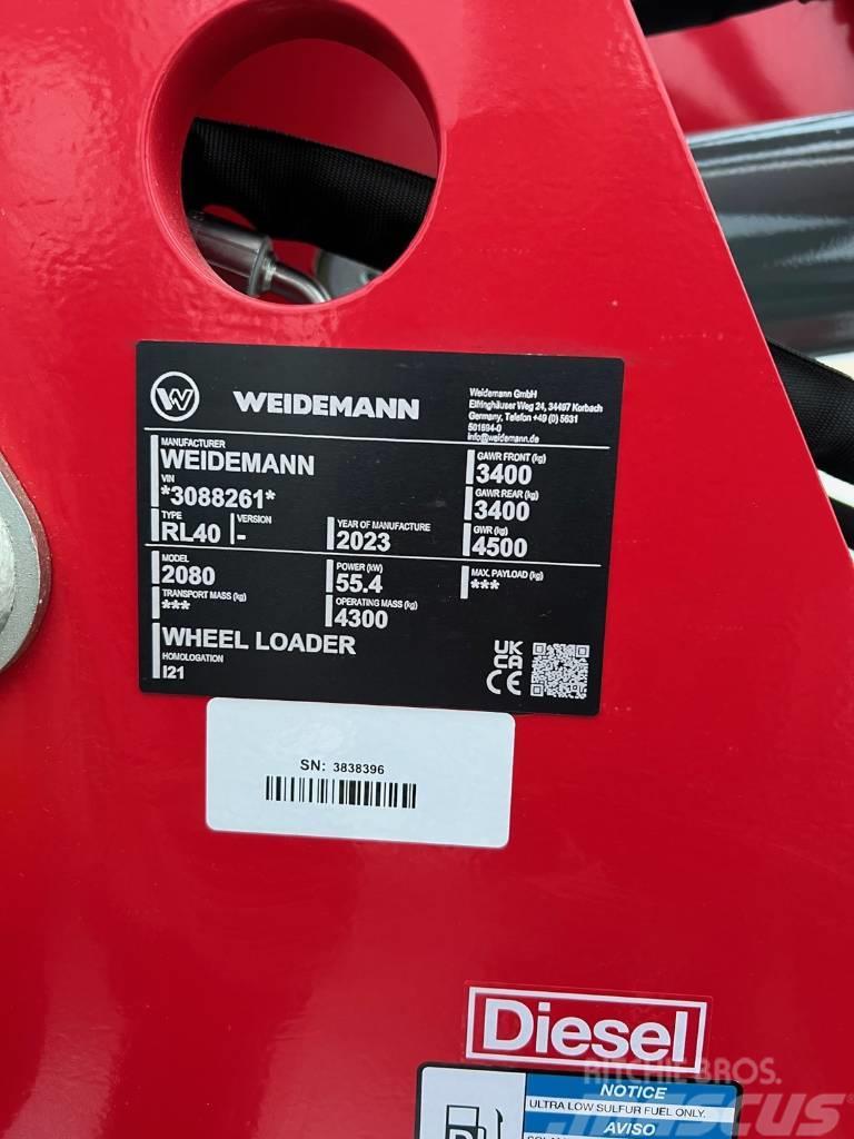 Weidemann 2080 Wheel loaders